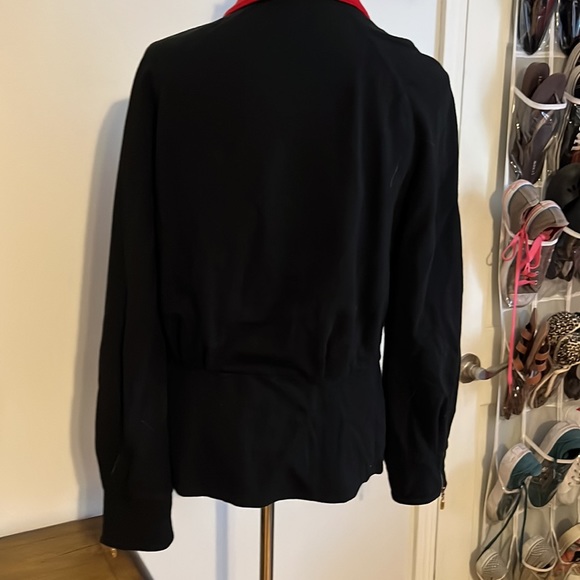 St. John Sport by Marie Gray Black Zippered Sweater - Picture 4 of 7